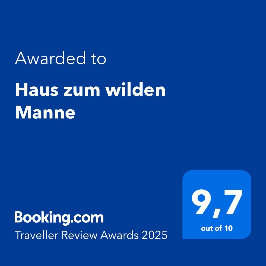 Вилла Haus Zum Wilden Manne Эрфурт Экстерьер фото